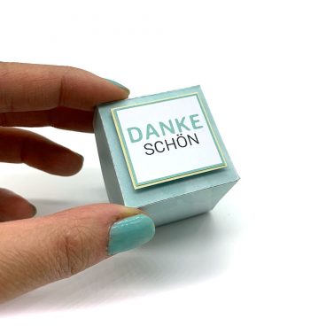 mini-presents Danke Geschenkbox