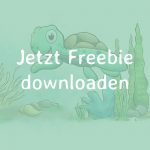 Freebie Wandbild Kinderzimmer Schildkröte