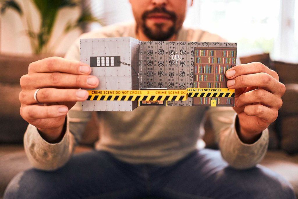 Escape Room Gutscheinkarte basteln