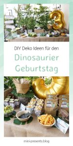 mini-presents Dino Party Deko