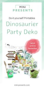 mini-presents Dino Party Deko