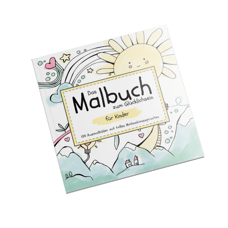 Das Malbuch zum Glücklichsein für den guten Zweck | mini-presents Blog