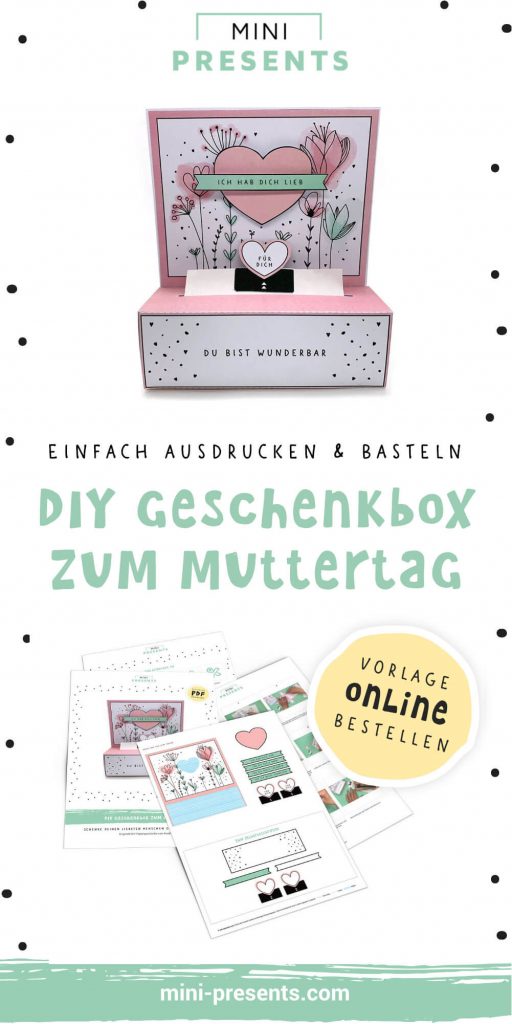 Geschenkbox zum Muttertag