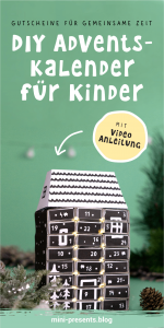 Nachhaltiger DIY Adventskalender für Kinder