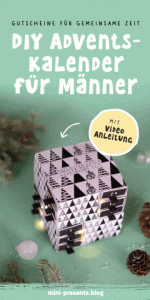 Nachhaltiger DIY Adventskalender für Männer