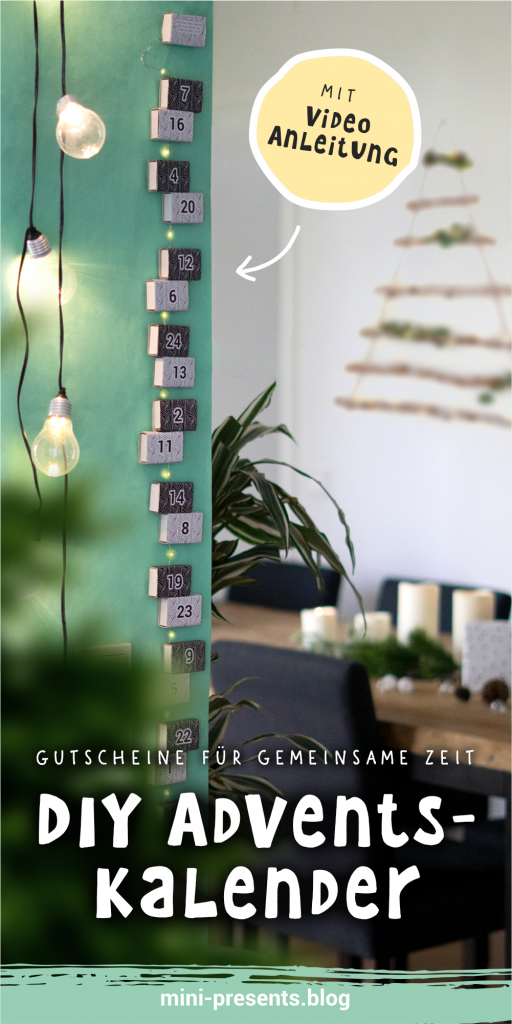 Nachhaltiger DIY Adventskalender für Frauen