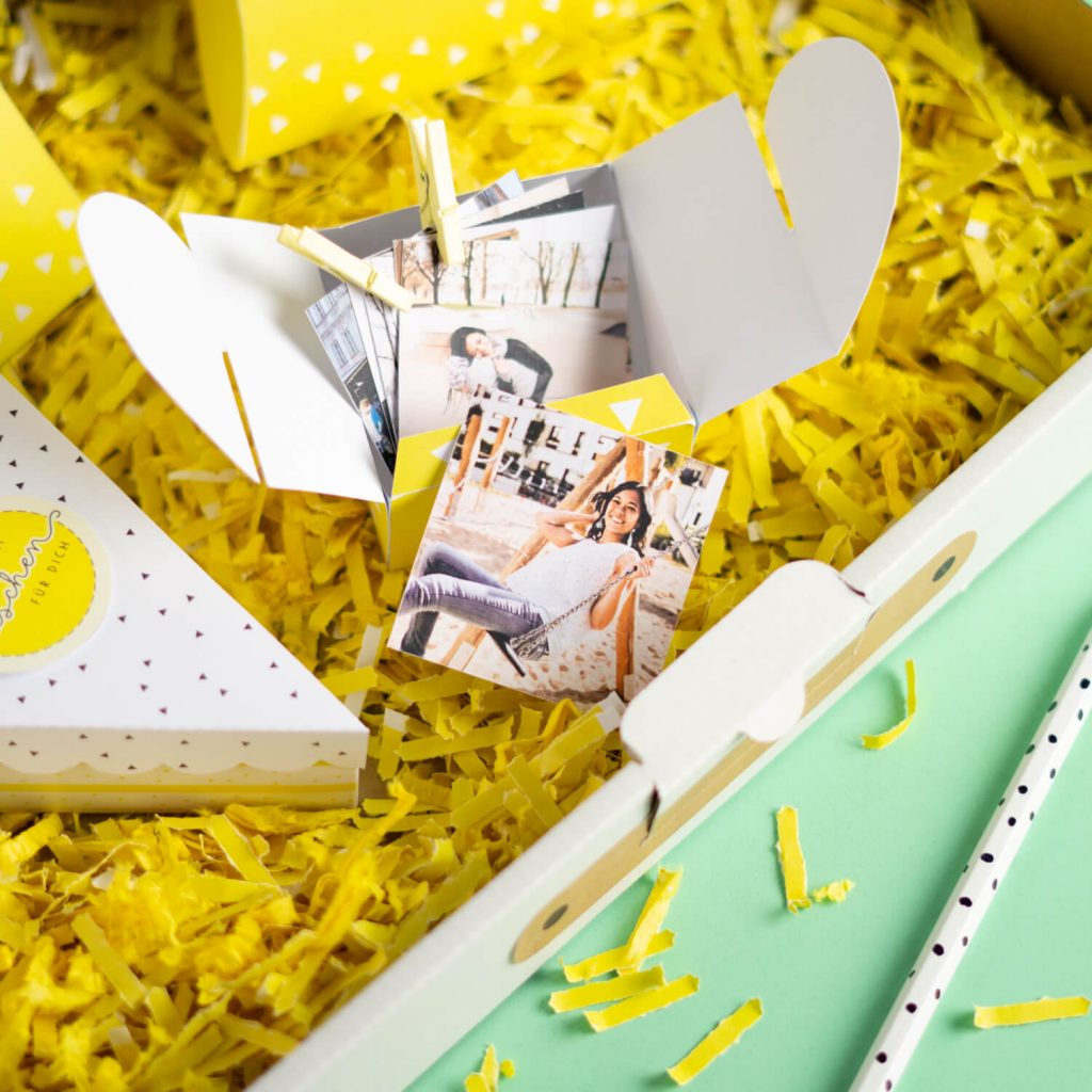 Geschenk Care Paket Fotobox