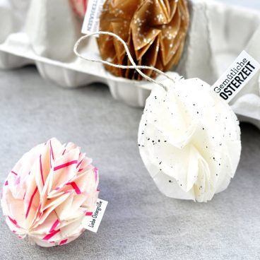 Ostereier Deko selbermachen