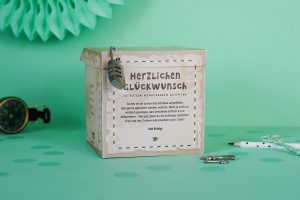 Rätsel Box als lustiges Geburtstagsgeschenk