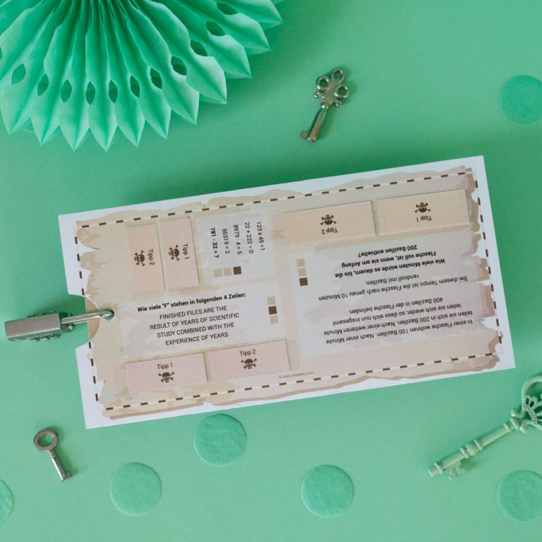 Rätsel Box basteln – so einfach machst du deine DIY Rätsel