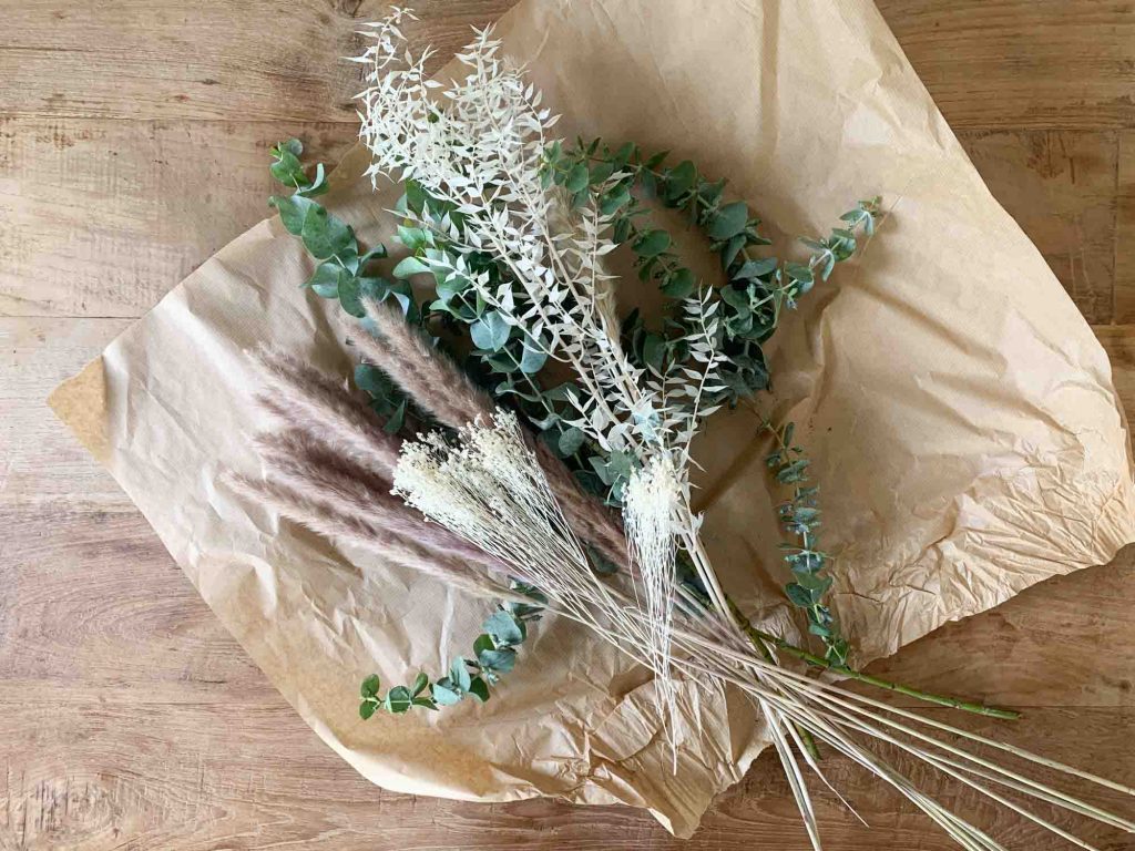 Trockenblumen für dein Kita Abschiedgeschenk