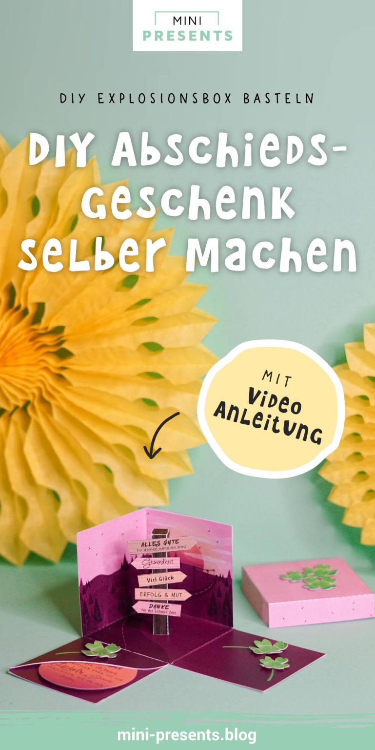 Kleine Geschenke Zum Abschied Selber Machen