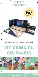 Bowling Gutschein Explosionsbox
