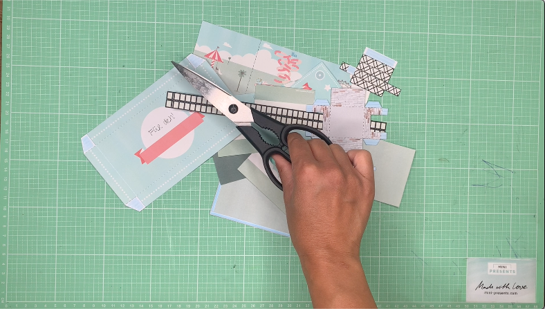 Freizeitpark Gutschein basteln