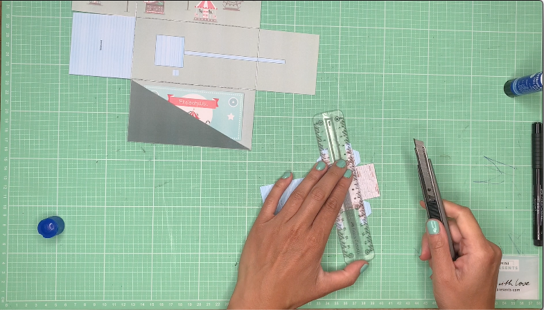 Freizeitpark Gutschein basteln