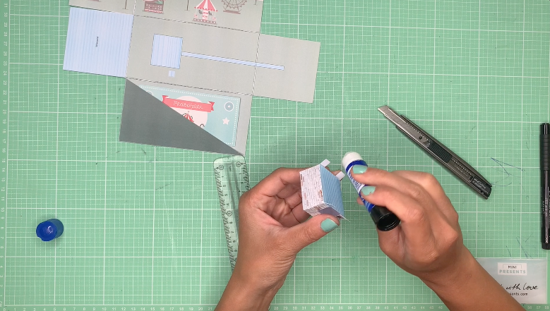 Freizeitpark Gutschein basteln