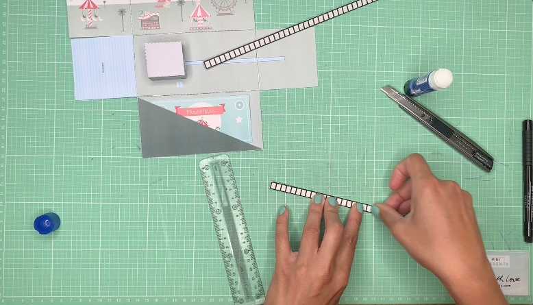 Freizeitpark Gutschein basteln