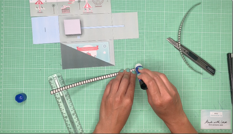 Freizeitpark Gutschein basteln