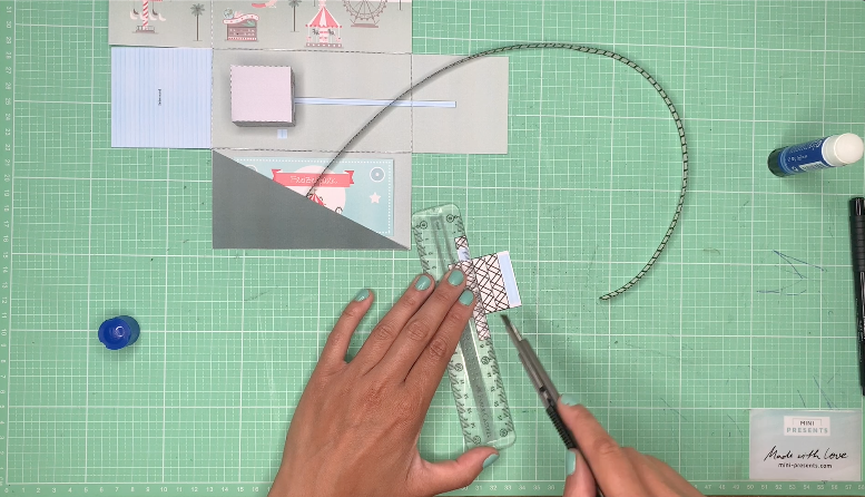 Freizeitpark Gutschein basteln