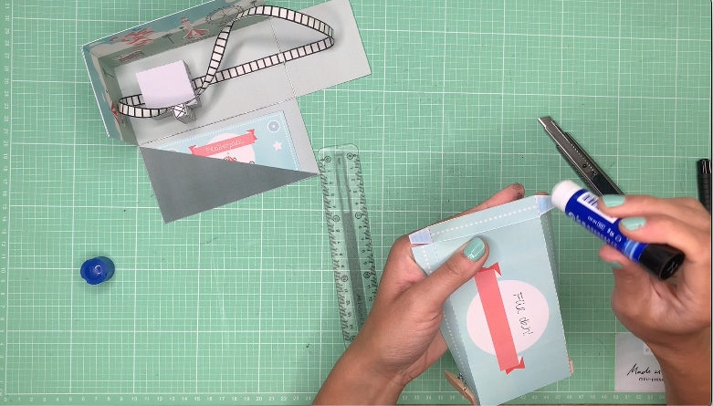 Freizeitpark Gutschein basteln