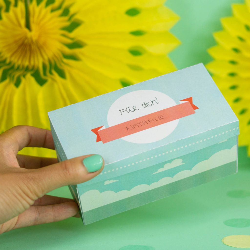 Freizeitpark Gutschein basteln