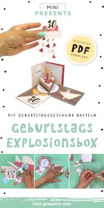 Explosionsbox zum runden Geburtstag