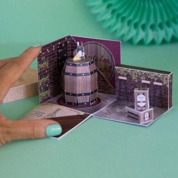 Weinprobe Gutschein Explosionsbox