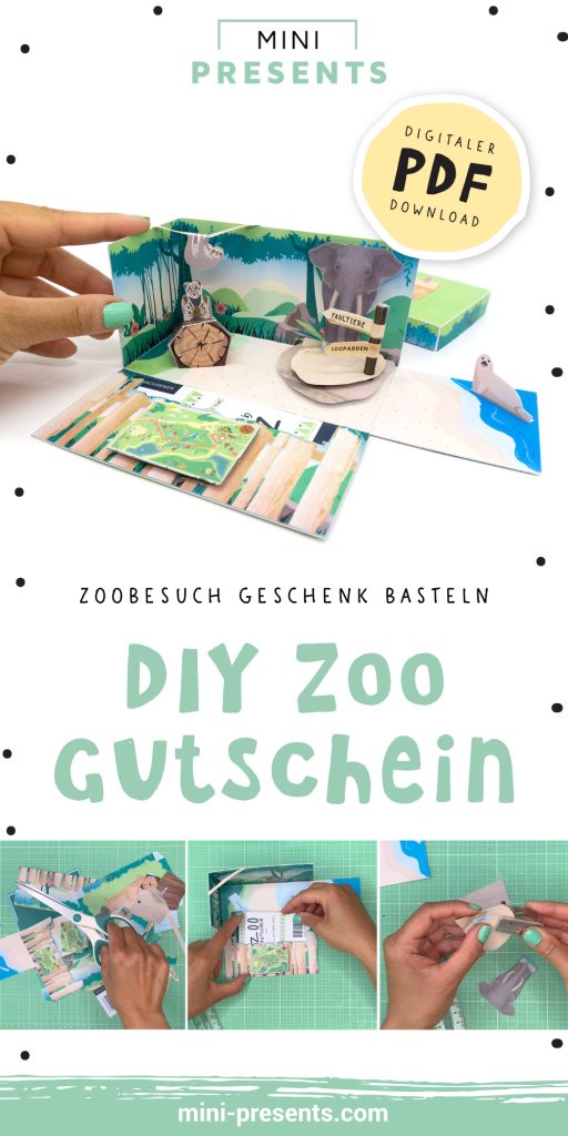 Zoo Gutschein Explosionsbox
