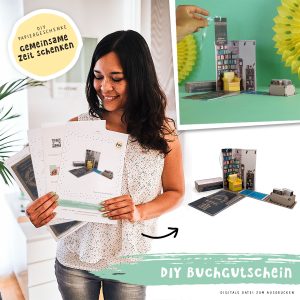 DIY Buch Gutschein