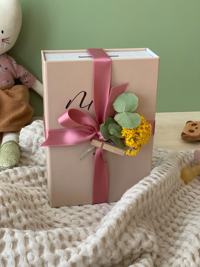 Spardose als Geschenk zur Geburt