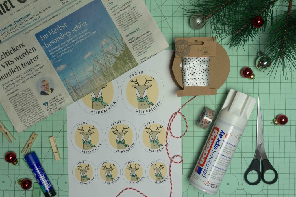 DIY Geschenktüten für Weihnachten