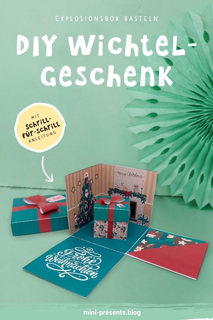 Explosionsbox als Wichtelgeschenk