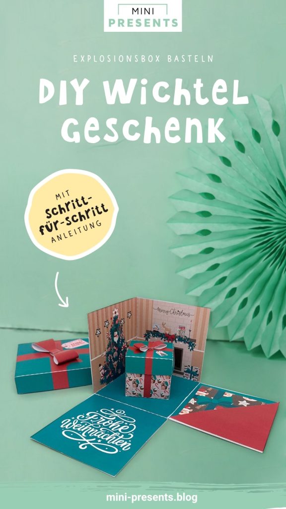 Explosionsbox als Wichtelgeschenk