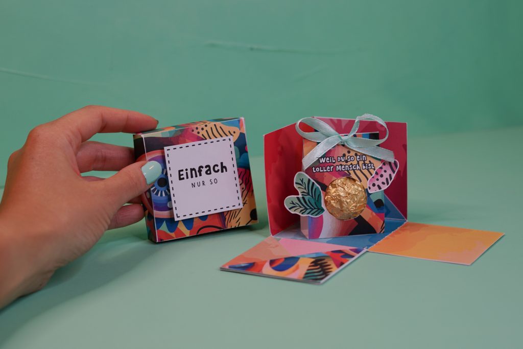 "Einfach so" Geschenkbox selber machen