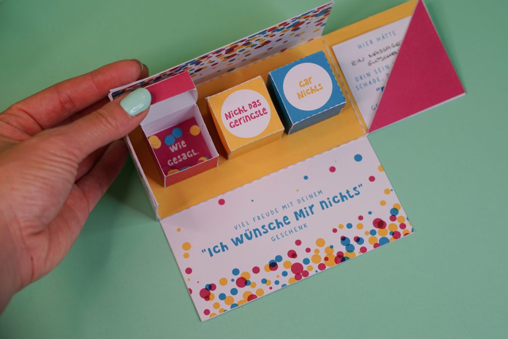 "Nichts" Geschenkbox
