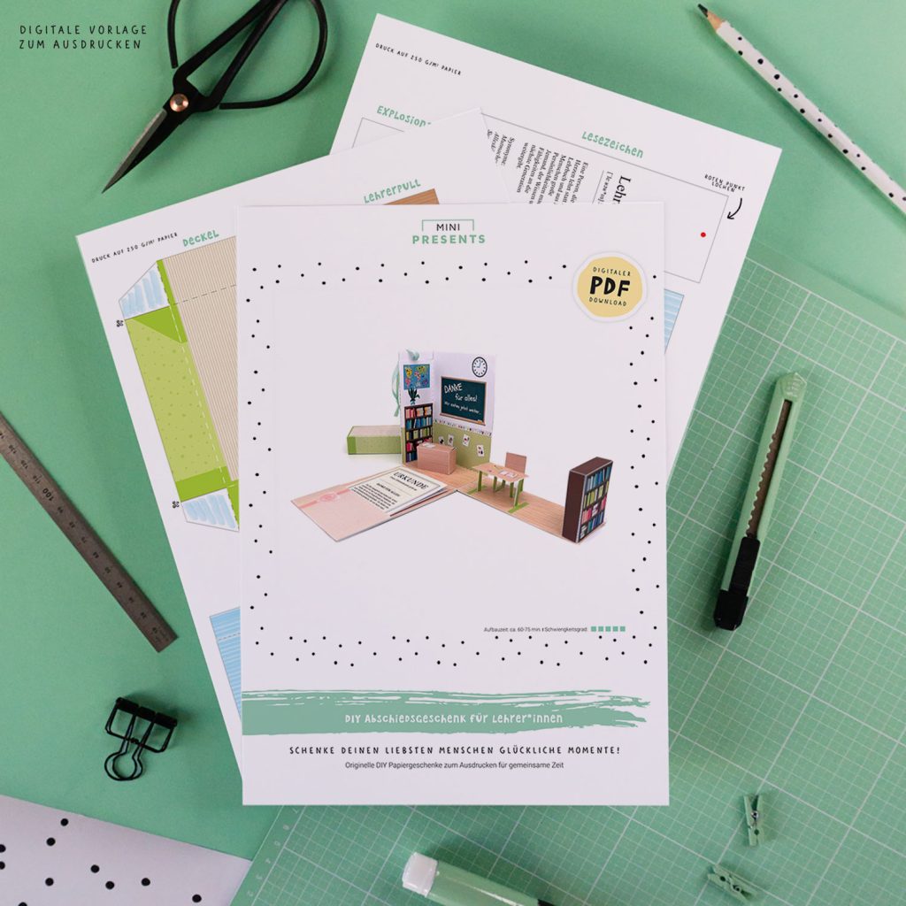 DIY Abschiedsgeschenk für Grundschullehrer*innen