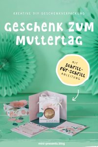 Do it yourself Geschenk zum Muttertag