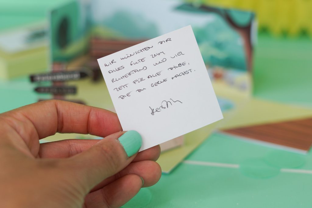 Geschenkidee für Ruheständler