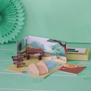 Selbstgemachtes Geschenk zur Rente