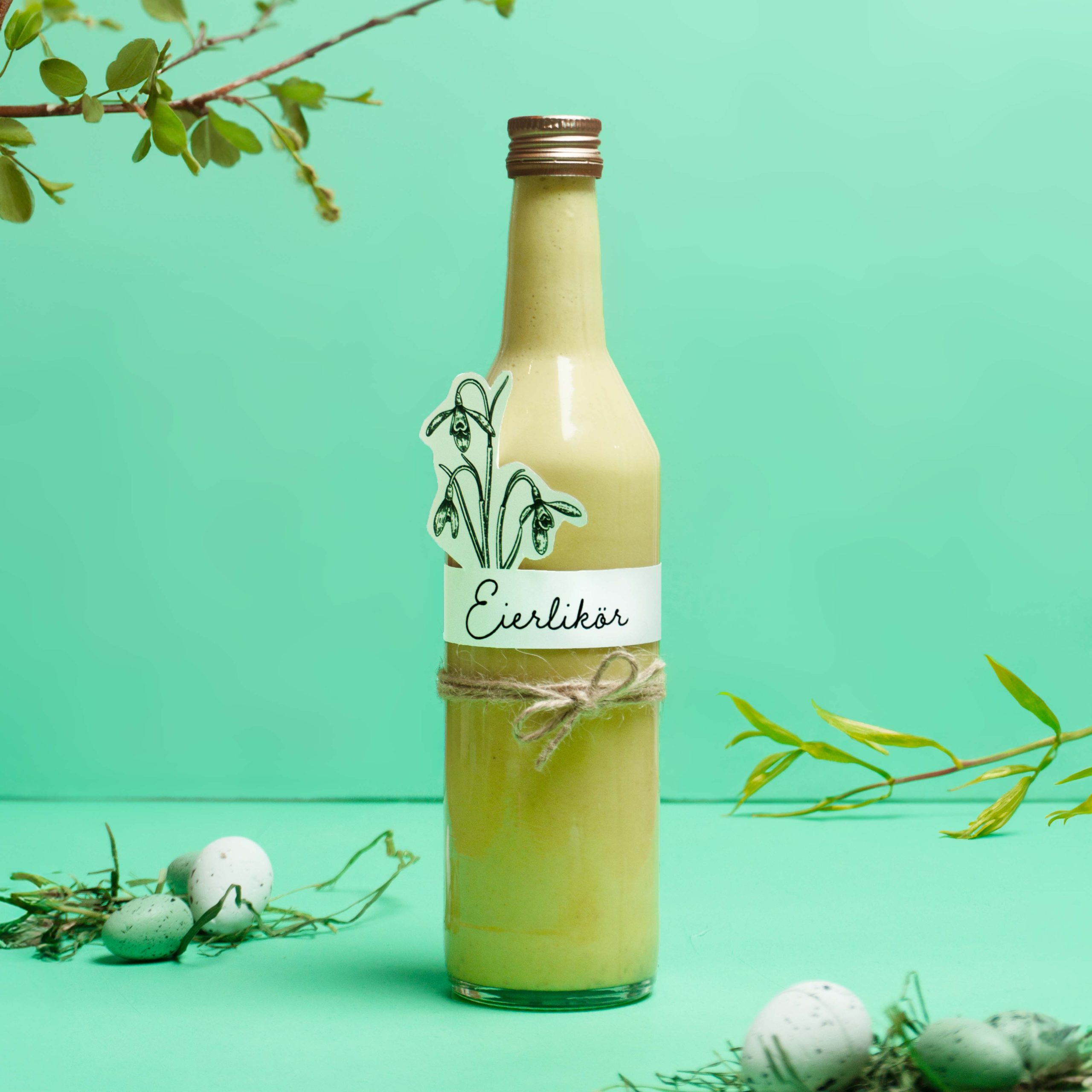 Eierlikör Geschenk zu Ostern