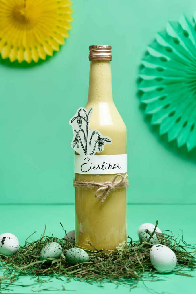 Eierlikör Geschenk zu Ostern