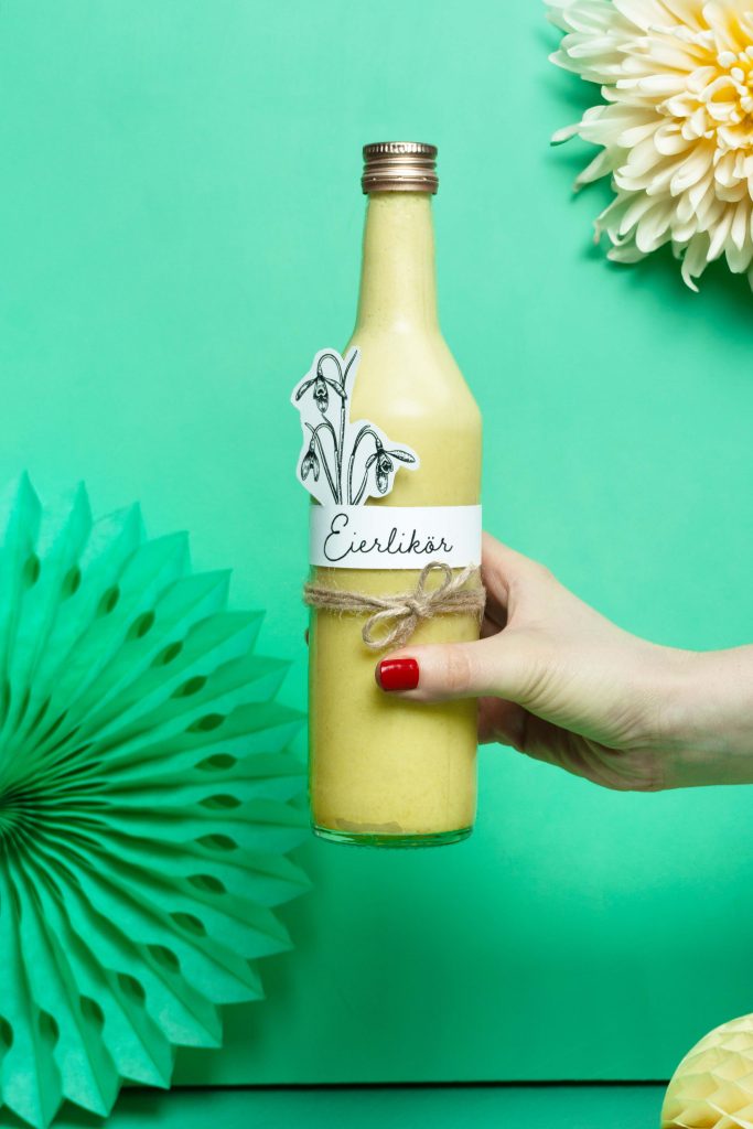 Eierlikör Geschenk zu Ostern