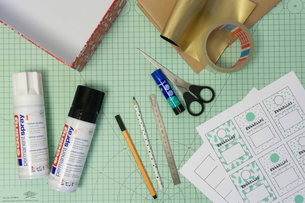 Adventskalender aus Rubbellosen