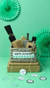 Geschenkkorb zum den Geburtstag