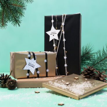 DIY Weihnachtliche Geschenkverpackung