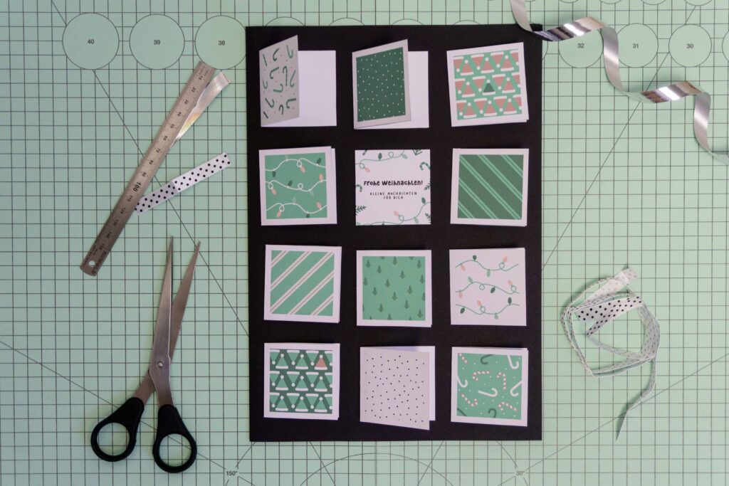 Zusammenstellen der Nachrichten für das Last Minute Weihnachtsgeschenk