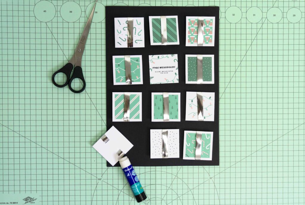 Fertigstellen des Last Minute Weihnachtsgeschenks