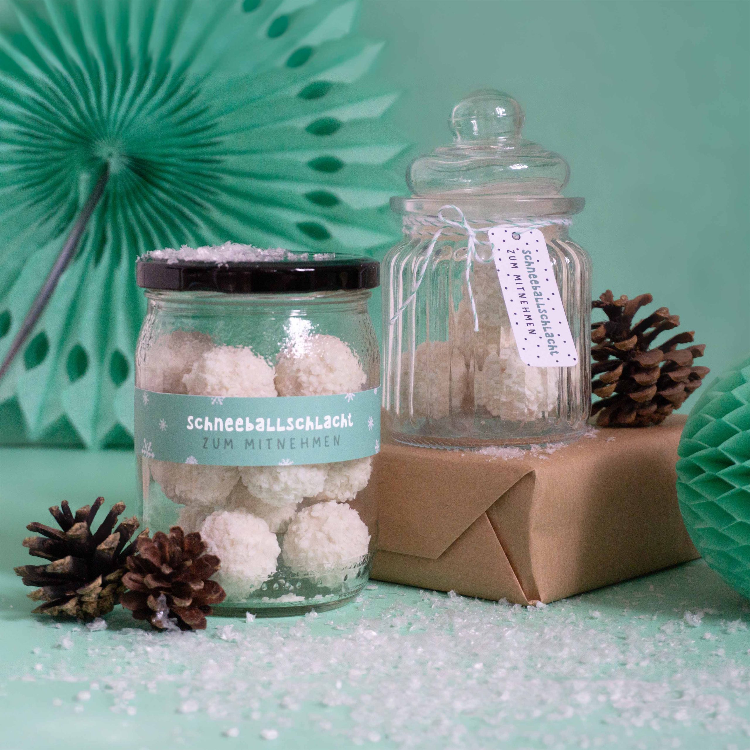 Kreatives Gastgeschenk zu Weihnachten selber machen