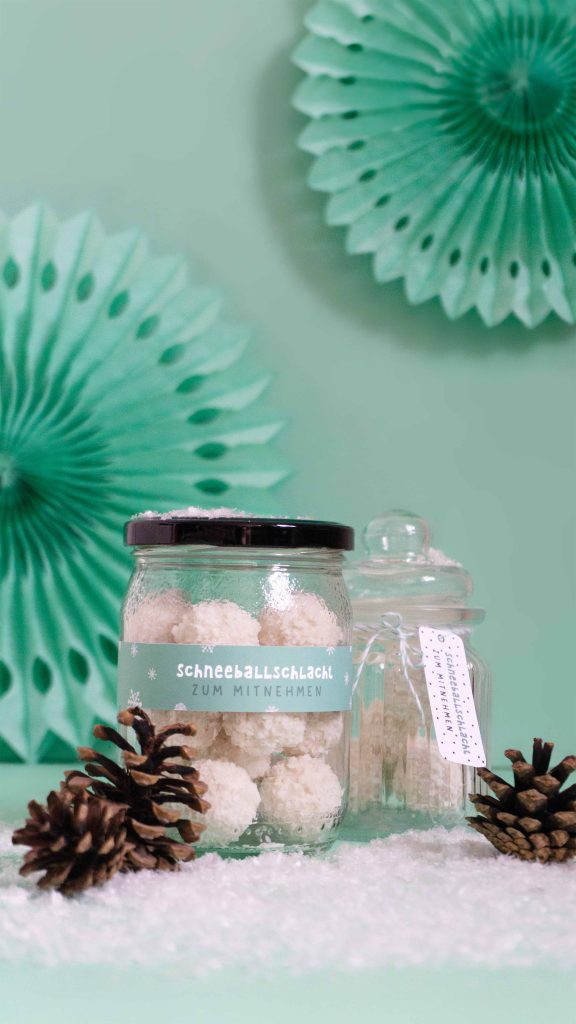 Kreatives Gastgeschenk zu Weihnachten selber machen