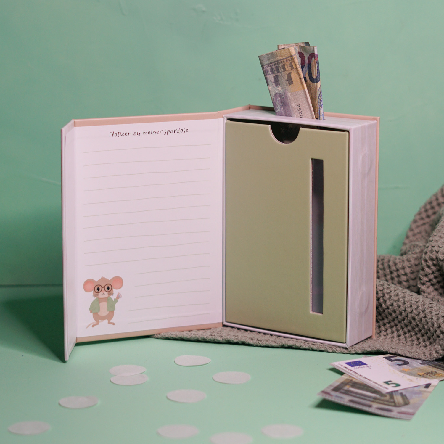 Geldgeschenkidee zur Geburt